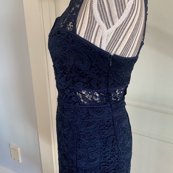 Likely Guipure Navy Lace Dress size 6 - Picture 6 of 7